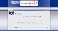 Desktop Screenshot of nacardiology.com